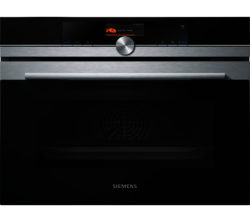 SIEMENS CS656GBS1B Compact Electric Steam Oven - Stainless Steel